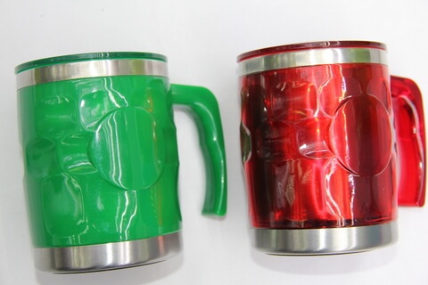Cheap Stainless Steel Promotional Cups Mosaics #00109