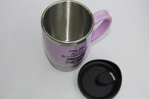 Promotional Stainless Steel Cup With Logo Print #00119 1