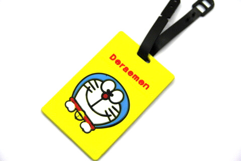 Silicone/Rubber luggage tags, cartoon,doraemon, #02001-0019-2