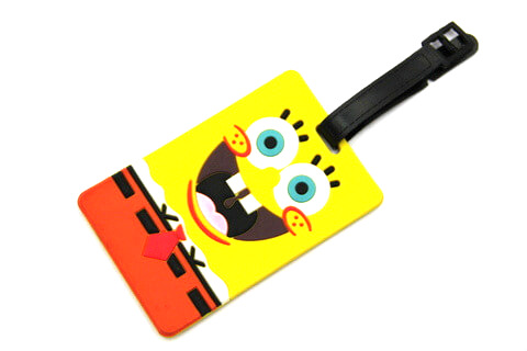 Silicone/Rubber luggage tags, cartoon,Despicable Me, #02001-055-1