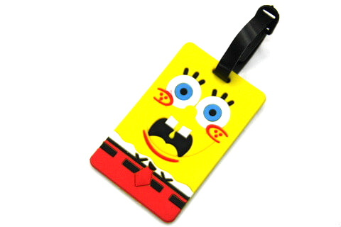 Silicone/Rubber luggage tags, cartoon,Despicable Me, #02001-055-2