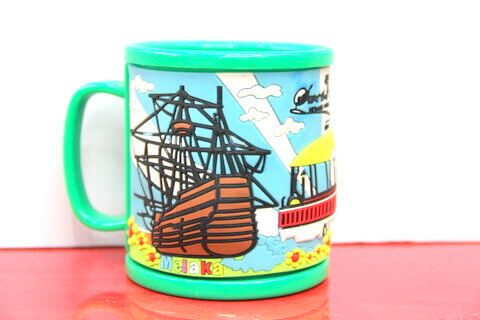 Silicone/rubber drinking cups for promotional&souvenir gifts cartoon sail #02011-012