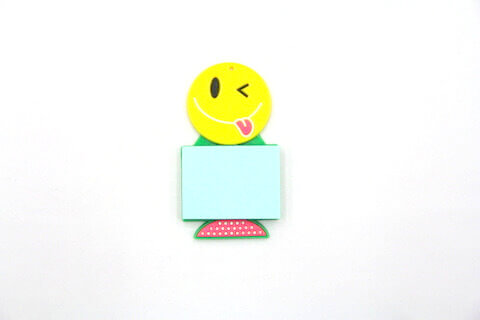Silicone/Rubber Fridge Magnets Notepad Cute #02012-010