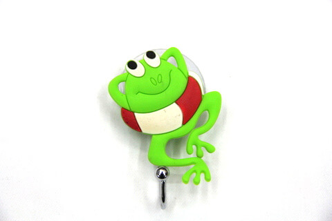 Silicone / Rubber suction hooks frog #02013-006