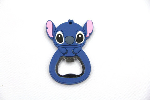 Silicone/rubber bottle opener cartoon #02015-007