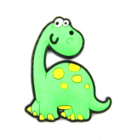 Silicone/Rubber fridge magnets Cute cartoon animals dinosaur  #02021-019