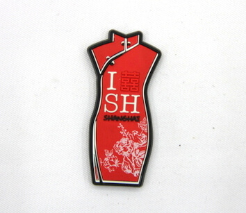 Silicone/Rubber Fridge Magnet tourist souvenirs, Shanghai, , # 02024-003