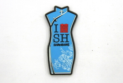 Silicone/Rubber Fridge Magnet tourist souvenirs, Shanghai, , # 02024-008