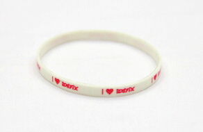 Silicone/Rubber (Soft Plastic) Wristband Imprint # 02030-009