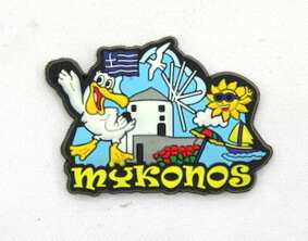 Silicone/Rubber Fridge Magnet tourist souvenirs, Greece, , # 02035-016