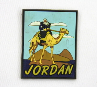 Silicone/Rubber Fridge Magnet tourist souvenirs, Jordan, , # 02036-019