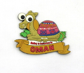 Silicone/Rubber Fridge Magnet tourist souvenirs, Oman, , # 02036-022