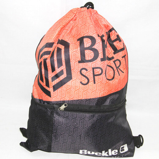 Promotional Polyester Fabrics Drawstring Bags/Backpack in China Yiwu ,sports, #04-084