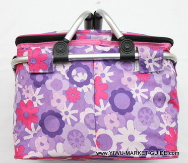 Cooler bag # 0801-035, with aluminum handles