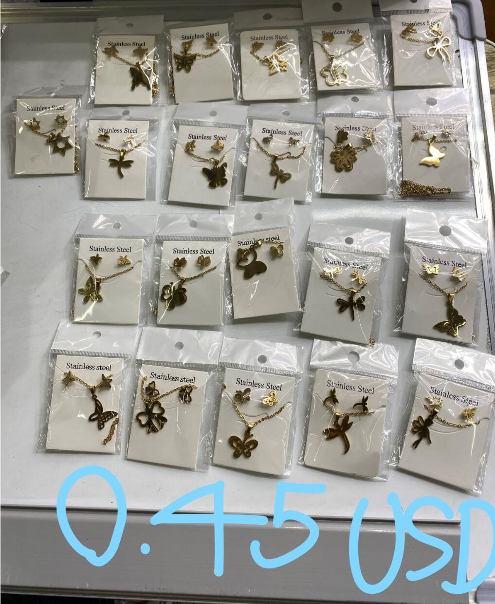 0.45 USD stainless steel jewelry (butterfly) wholesale in YIWU market,China