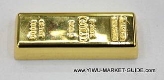 USB Drive #1701-012-0, Golden Bar