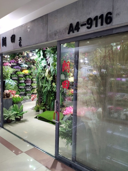 9116 Bright Land Man made Plants & Leaves Store Front