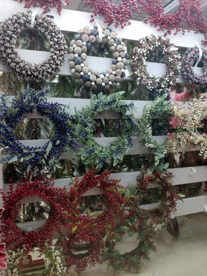 9128 MuCheng Christmas Flowers Showroom 001