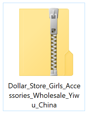 Picture Catalog of Dollar Store Girls Accessories Wholesaler ZEDS002GA