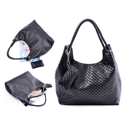 PU Crochet Hand Shoulder Bags