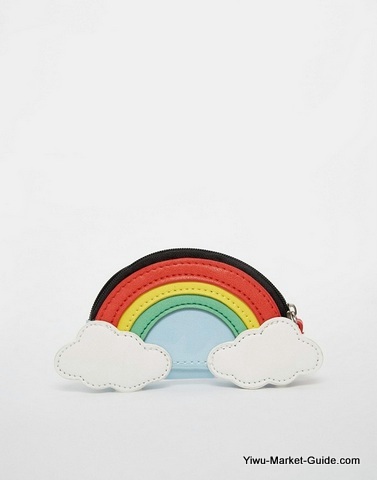 rain bow shape bags