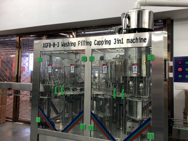 Washing, Filling,Capping 3 in 1 machine in Packing & Printing Machinery Market in Yiwu China