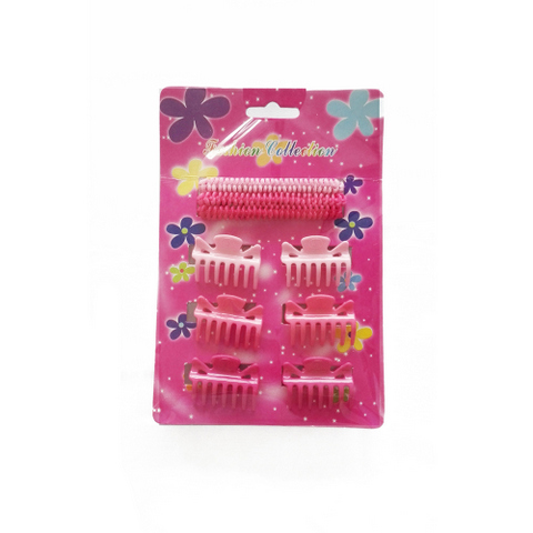 10 pcs hair accessories set for kids: claws, bands