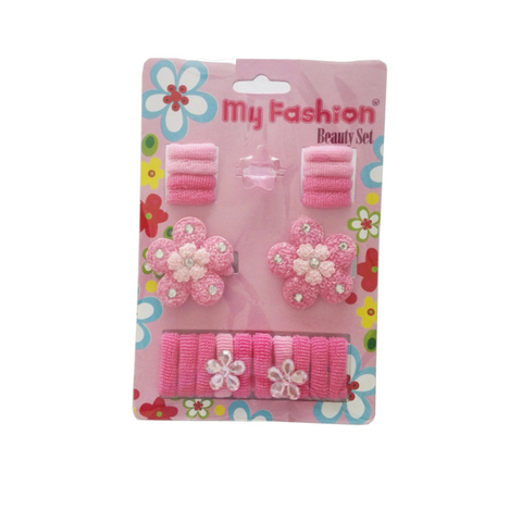Hair Accessories Set With Display Box, Blue 03