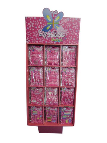 Hair Accessories Set With Display Box Pink 4