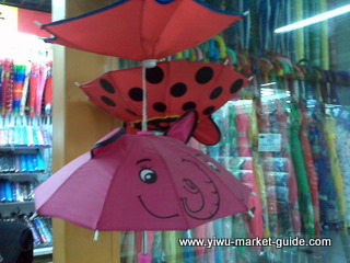 cartoon kids umbrella wholesale yiwu china