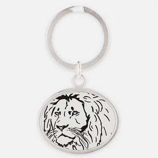 cecil the lion key ring