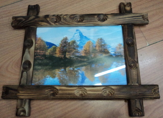 cheap wooden photo frame for kids