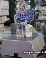 crystal angel led