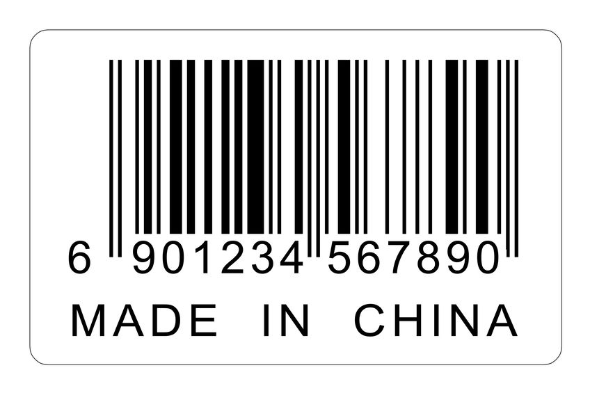 made in china label is usually required by many countries