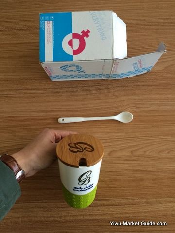 promotional mug with logo printing