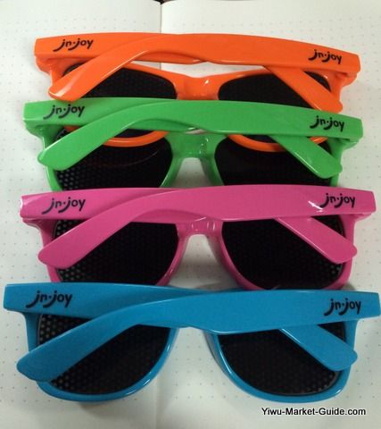 promotional wayfarer sunglasses (back)