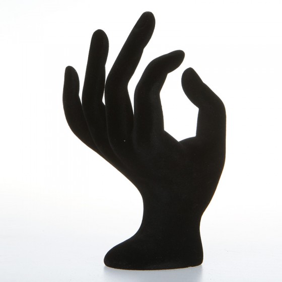resin hand ring Display