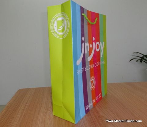 small paper shopping bags with logo printing