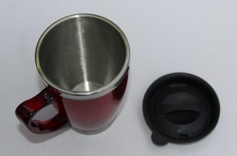 Cheap Stainless Steel Promotional Cups With Lid 450ml #00102-2