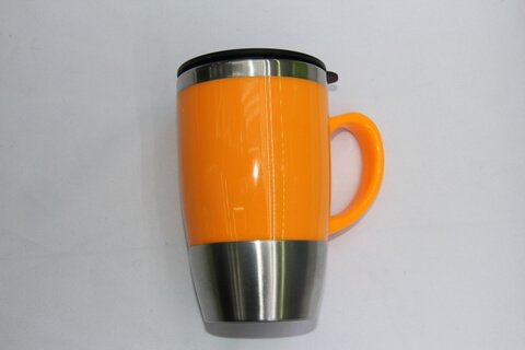 Cheap Promotional Cup Stainless Steel Inner Cup Plastic Outside Case #00118