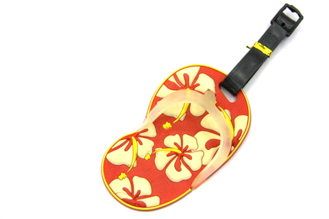 Silicone/Rubber luggage tags for tourist souvenir & gifts, mini shoes, #02003-005-9