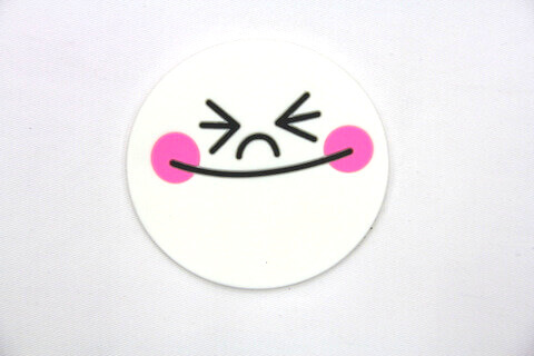 Custom Silicone/Rubber Coasters Cartoon Cutie  #02008-007