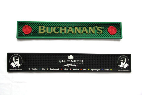 Custom Silicone Bar Mat, Buchanans, L.O. Smith  #02014-002
