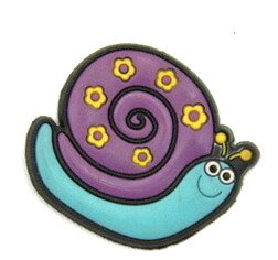 Silicone/Rubber fridge magnets Cute cartoon animals snail  #02021-007