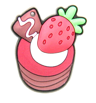 Silicone/Rubber fridge magnets cute cartoon, cake, #02023-010