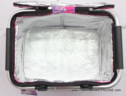 Cooler bag # 0801-035-1, with aluminum handles