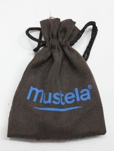 Satin bags #1401-009, with logo