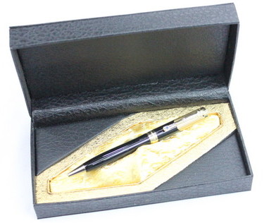 Promotional Metal Pen #1801-190, with leather box