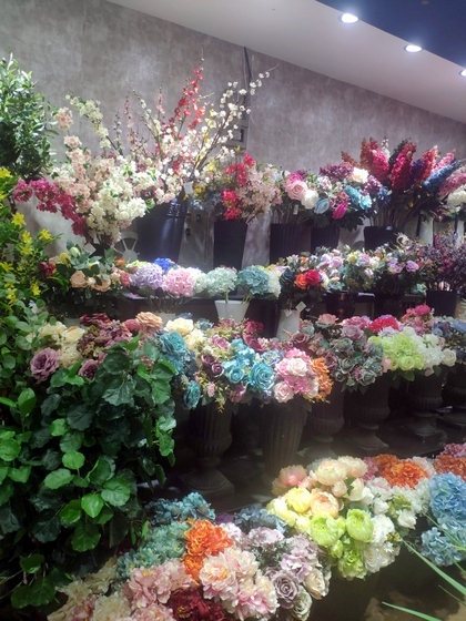 9111 TINGXUAN Flowers Factory Wholesale Supplier in Yiwu China. Showroom 003