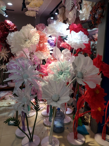 9138 XINGDA Plastic Flowers Showroom 003